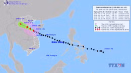 Trung tâm Dự báo KTTV quốc gia dự báo tác động của bão số 10