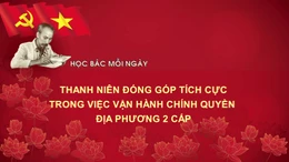 Học Bác mỗi ngày: Thanh niên đóng góp tích cực trong việc vận hành chính quyền địa phương 2 cấp