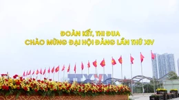 Đoàn kết, thi đua chào mừng Đại hội Đảng lần thứ XIV