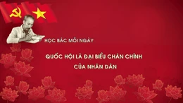 Học Bác mỗi ngày: Quốc hội là đại biểu chân chính của nhân dân