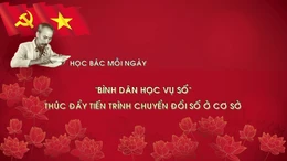 Học Bác mỗi ngày: 'Bình dân học vụ số' thúc đẩy tiến trình chuyển đổi số ở cơ sở