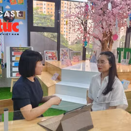 Cô giáo Trần Thị Minh Ngọc, giáo viên dạy Toán, Trường THCS Trần Duy Hưng (Hà Nội) chia sẻ với phóng viên. 