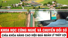 Khoa học công nghệ và chuyển đổi số - chìa khóa nâng cao hiệu quả quản lý thủy lợi