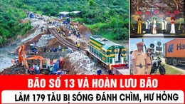 Bão số 13 và hoàn lưu bão làm 179 tàu bị sóng đánh chìm, hư hỏng