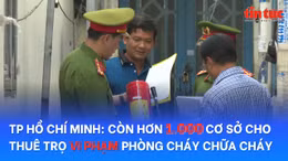 TP Hồ Chí Minh: Còn hơn 1.000 cơ sở cho thuê trọ vi phạm phòng cháy chữa cháy