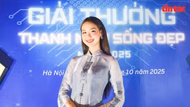 Hoa hậu Lê Nguyễn Bảo Ngọc: Thanh niên hôm nay phải là nguồn lực của sự thay đổi xanh