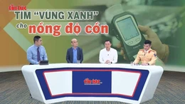 Tin tức TV: Tìm 'vùng xanh' cho nồng độ cồn