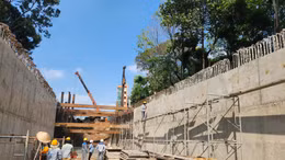 Dự án đường nối Trần Quốc Hoàn - Cộng Hòa là 1 trong 5 dự án giao thông trọng điểm của TP Hồ Chí Minh được thi công đẩy nhanh tiến độ.