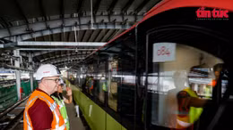 Đường sắt đô thị Nhổn - ga Hà Nội sẽ vận hành ngày 8/8