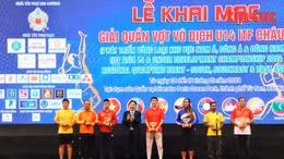  14 đoàn tham dự Giải quần vợt vô địch U14 ITF châu Á 