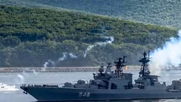 Tàu chiến Nga tập trận ở Viễn Đông