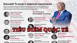 Tin tức TV: Nội các Trump 2.0 - Một bức tranh khác biệt