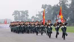 Tổng duyệt Diễu binh diễu hành kỷ niệm 70 năm chiến thắng Điện Biên Phủ