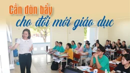 Talk show: Cần đòn bẩy cho đổi mới giáo dục