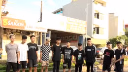 Hà Nam tạm giữ 13 đối tượng gây rối trật tự công cộng