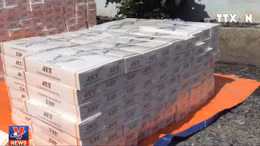 Triệt phá 2 đường dây vận chuyển thuốc lá nhập lậu