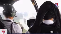 Tạm dừng tour trực thăng ngắm cảnh