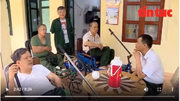 Quan tâm, chăm sóc thương binh nặng: Trọn nghĩa, vẹn tình