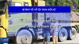 Truy tố nhóm thanh tra giao thông ‘bảo kê’ xe tải ở Hà Nội