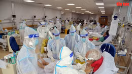 Bên trong Bệnh viện Hồi sức COVID-19 lớn nhất TP Hồ Chí Minh