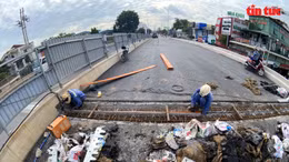 TP Hồ Chí Minh: Gấp rút hoàn thành nhánh 2 cầu Bưng trước ngày thông xe