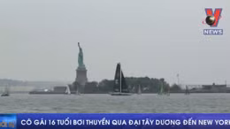 Cô gái 16 tuổi bơi thuyền vượt Đại Tây Dương