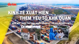 Tin tức TV: Kinh tế xuất hiện thêm nhân tố khả quan; Hoàn thành kỳ thi tốt nghiệp THPT