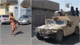 Video Taliban lái xe quân sự Humvee của Mỹ diễu phố