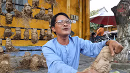 Kết duyên với tượng tre Phúc - Lộc - Thọ