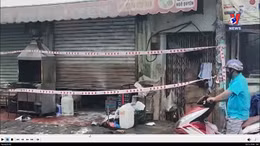 Cháy quán cơm tấm do rò rỉ khí gas