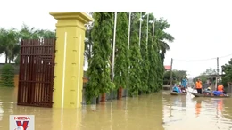 Nước rút chậm, hàng ngàn nhà dân tại Nghệ An vẫn bị ngập
