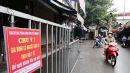 Khẩn trương lấy mẫu truy vết F0 cho tiểu thương chợ vải lớn nhất miền Bắc
