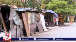 Khu đô thị Thành phố Giao lưu bị lấn chiếm trái phép