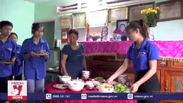 'Bữa cơm tri ân' gia đình người có công