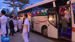 Các đoàn y bác sĩ lên đường đến Đà Nẵng hỗ trợ chống dịch