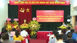 Hà Nội sát nhập, công bố một số đơn vị hành chính xã, phường mới