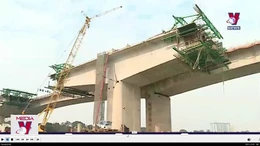 Hợp long cầu Vĩnh Tuy 2 vào ngày 30/5