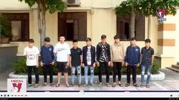 Bắc Ninh khởi tố 10 đối tượng 'Gây rối trật tự công cộng'