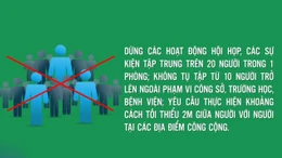 Quyết liệt thực hiện đợt cao điểm chống dịch COVID-19 từ 0 giờ ngày 28/3 đến hết ngày 15/4