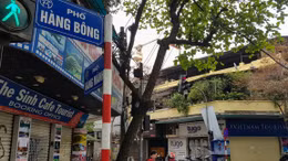 Nhiều hộ kinh doanh ở phố cổ Thủ đô chủ động đóng cửa để phòng dịch COVID-19