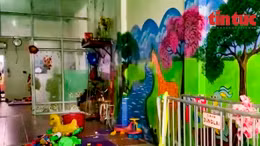 Hà Nội: Cận cảnh nơi cháu bé 17 tháng tuổi bị hai cô giáo bạo hành