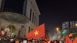 Đêm không ngủ của người dân Thủ đô khi U22 Việt Nam vô địch SEA Games 30