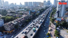 Nhiều tuyến phố Hà Nội ùn tắc trước kỳ nghỉ lễ 2/9