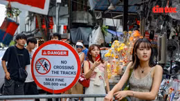 Hà Nội siết chặt quản lý hoạt động cà phê đường tàu