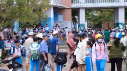 Cảnh giác với người lạ tìm cách tiếp cận học sinh