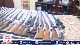 Triệt phá đường dây chế tạo, tàng trữ vũ khí lớn nhất từ trước đến nay