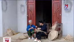 Độc đáo nón lá người Nùng 