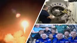 Tàu Soyuz MS-26 ghép nối thành công đưa phi hành gia lớn tuổi nhất NASA vào ISS 