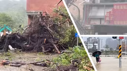 Điểm bất thường của siêu bão Krathon khi đổ bộ vào Đài Loan (Trung Quốc)