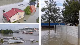 Lũ lụt hoành hoành dọc sông Danube ở châu Âu